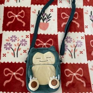 Cute Snorlax Crossbody Bag